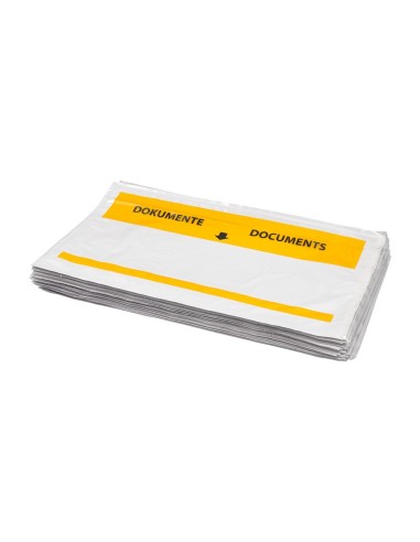 SOBRE AUTOADHESIVO Q-CON.225X122MM VENTANA TOTALMENTE TPTE.PQ.DE 1000