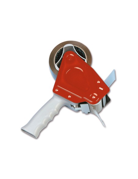 PORTARROLLO Q-CON.PARA EMBALAJE CINTAS 66MT X 50MM C/2 CINTA MARRON