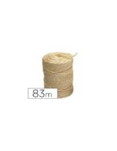 CUERDA SISAL 3 CABOS LIDERPAPEL ROLLO 1/2 KG 2