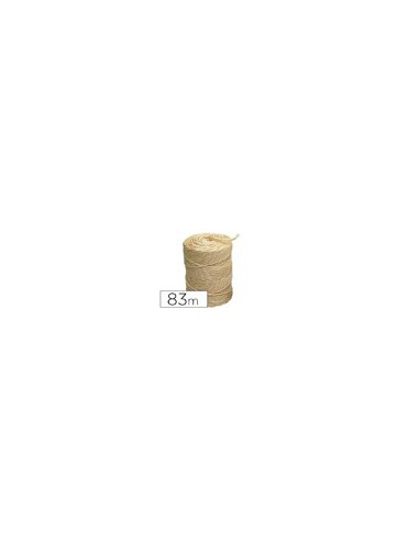 CUERDA SISAL 3 CABOS LIDERPAPEL ROLLO 1/2 KG
