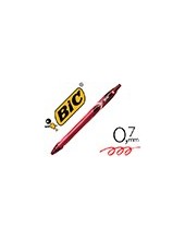 BOLIGRAFO BIC GELOCITY QUICK DRY RETRACTIL TINTA GEL RJ.PUNTA 0,7 MM 2