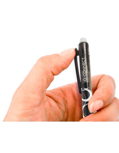 BOLIGRAFO Q-CON.RETRACTIL BORRABLE 0,7 MM NG.