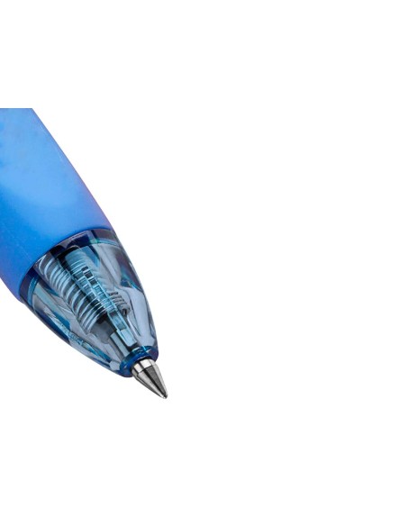 BOLIGRAFO Q-CON.RETRACTIL BORRABLE 0,7 MM AZ.