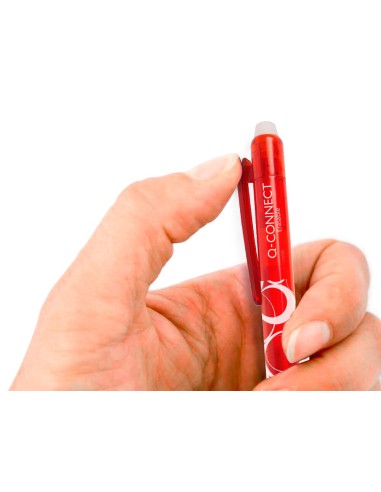 BOLIGRAFO Q-CON.RETRACTIL BORRABLE 0,7 MM RJ.