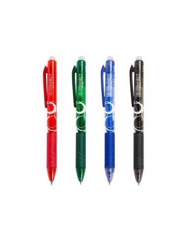 BOLIGRAFO Q-CON.RETRACTIL BORRABLE 0,7 MM RJ.