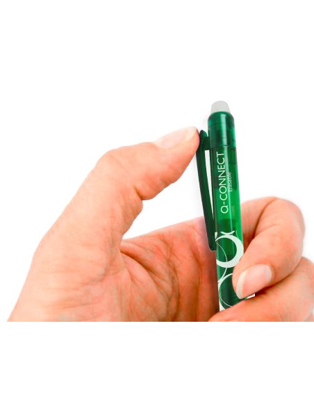 BOLIGRAFO Q-CON.RETRACTIL BORRABLE 0,7 MM VER.