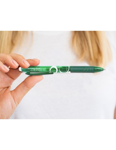 BOLIGRAFO Q-CON.RETRACTIL BORRABLE 0,7 MM VER.
