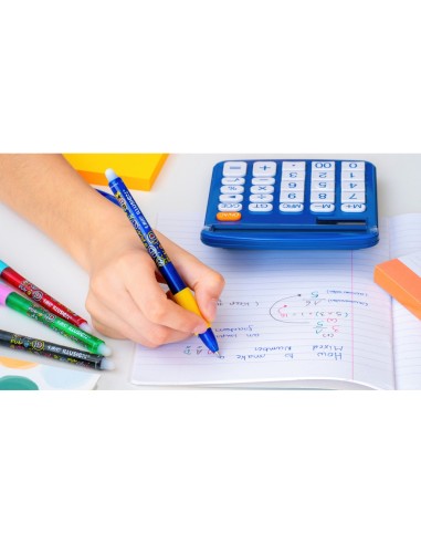 BOLIGRAFO BIC GELOCITY ILLUSION BORRABLE AZUL PUNTA DE 0,7 MM