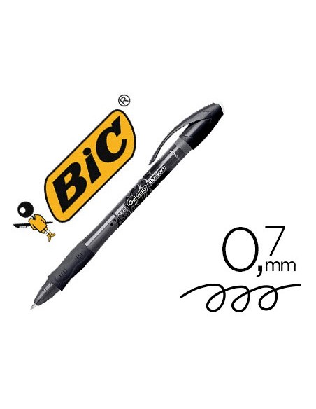 BOLIGRAFO BIC GELOCITY ILLUSION BORRABLE NG.PUNTA 0,7 MM