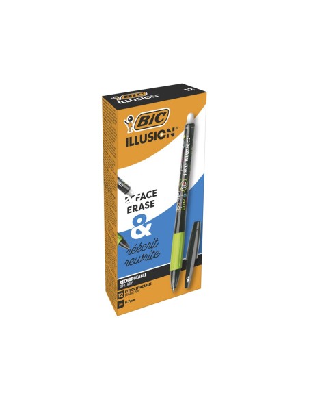 BOLIGRAFO BIC GELOCITY ILLUSION BORRABLE NG.PUNTA 0,7 MM