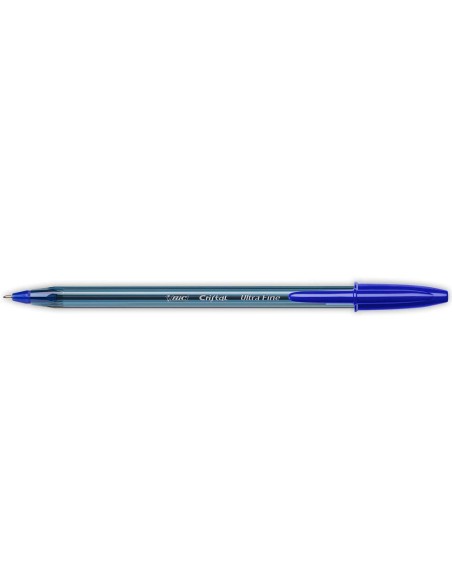 BOLIGRAFO BIC CRISTAL ULTRAFINE PUNTA FORMA AGUJA 0,7MM AZ.