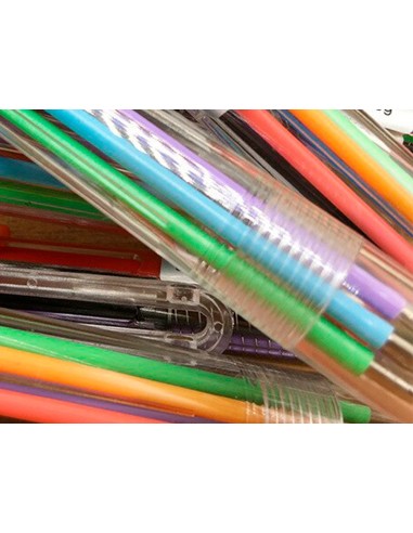 BOLIGRAFO LIDERPAPEL 10 1 CUERPO TPTE.10 1MM RETRACTIL