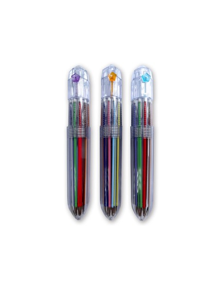 BOLIGRAFO LIDERPAPEL 10 1 CUERPO TPTE.10 1MM RETRACTIL