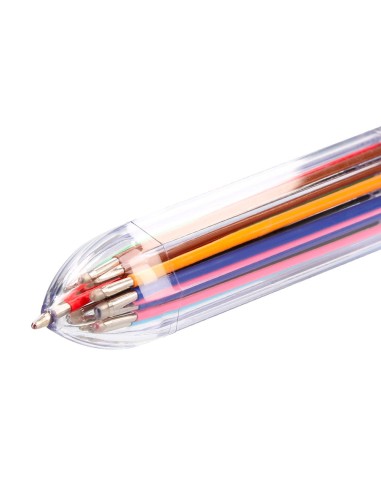 BOLIGRAFO LIDERPAPEL 10 1 CUERPO TPTE.10 1MM RETRACTIL