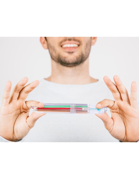 BOLIGRAFO LIDERPAPEL 10 1 CUERPO TPTE.10 1MM RETRACTIL