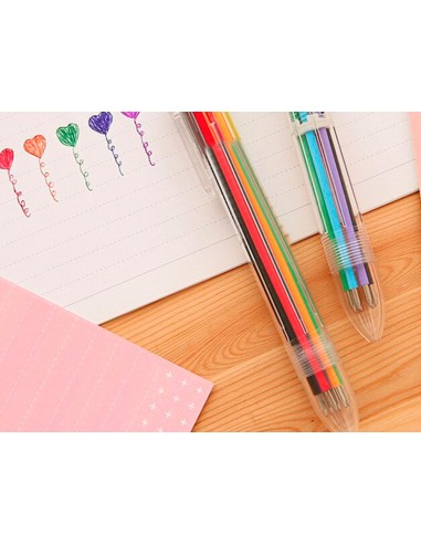 BOLIGRAFO LIDERPAPEL 10 1 CUERPO TPTE.10 1MM RETRACTIL