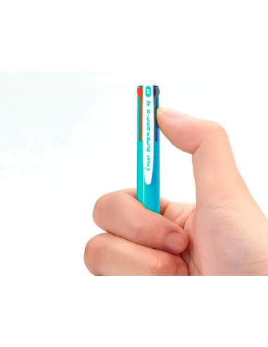 BOLIGRAFO PILOT SUPER GRIP G 4 RETRACTIL SUJECION CAUCHO CUERPO AZ.