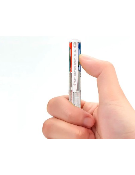 BOLIGRAFO PILOT SUPER GRIP G 4 RETRACTIL SUJECION CAUCHO CUERPO COLOR