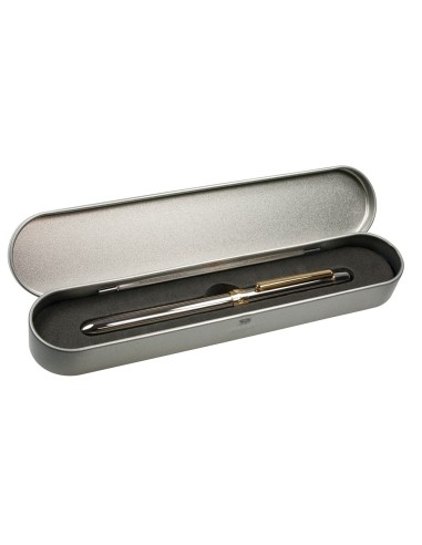 BOLIGRAFO MILAN MULTIFUNCION CROMADO PORTAMINAS 0,5MM/ GOMA BORRAR