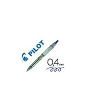 BOLIGRAFO PILOT ECOBALL PLAST.RECICLADO TINTA ACEITE BOLA 1MM AZ. 2