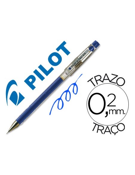 BOLIGRAFO PILOT PUNTA AGUJA G-TEC-C4 AZUL