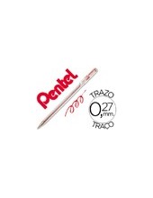 BOLIGRAFO PENTEL BK-77 B ROJO 2