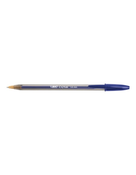 BOLIGRAFO BIC CRISTAL X-LARGE TINTA AZUL 1,6 MM