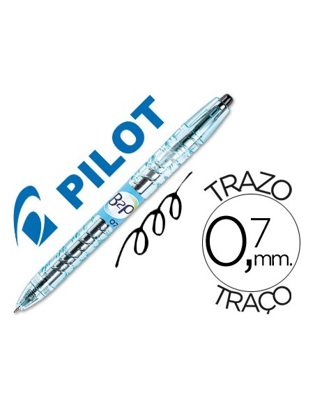 BOLIGRAFO PILOT GEL B2P NEGRO