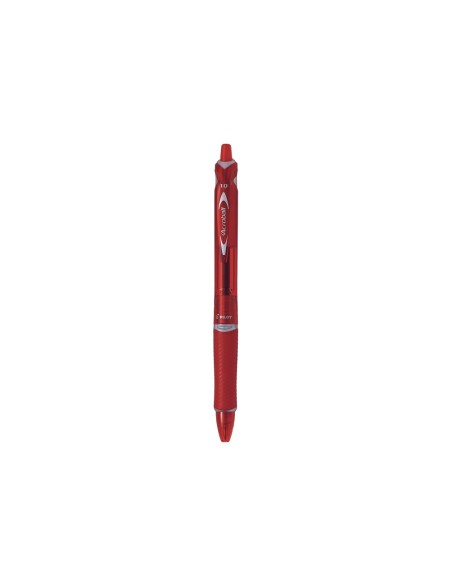 BOLIGRAFO PILOT ACROBALL ROJO TINTA ACEITE PUNTA BOLA 1,0MM RETR.