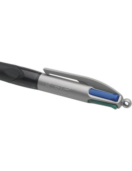 BOLIGRAFO BIC CUATRO COL.C/GRIP COLORE NEGRO PUNTA 1,3 MM