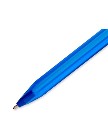 BOLIGRAFO PAPER MATE INKJOY 100 PUNTA MEDIA TRAZO 1MM AZUL