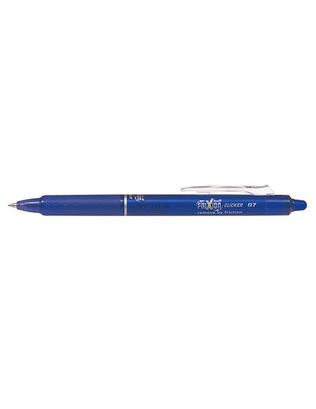 BOLIGRAFO PILOT FRIXION CLICKER BORRABLE 0,7 MM COLOR AZUL