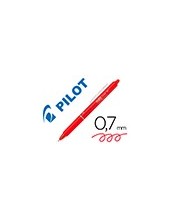 BOLIGRAFO PILOT FRIXION CLICKER BORRABLE 0,7 MM COLOR ROJO 2