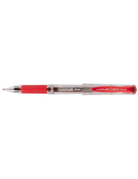 BOLIGRAFO UNI-BALL UM-153 SIGNO BROAD ROJO 1 MM TINTA GEL
