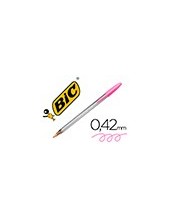 BOLIGRAFO BIC CRISTAL LARGE FASHION ROSA PUNTA 1,6 MM 2
