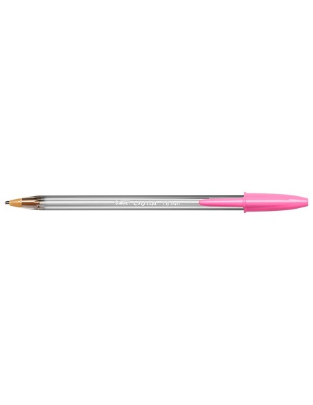BOLIGRAFO BIC CRISTAL LARGE FASHION ROSA PUNTA 1,6 MM