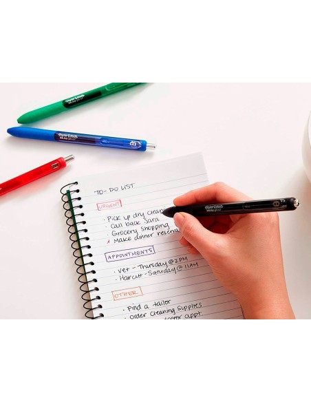 BOLIGRAFO PAPER MATE INKJOY RETRACTIL GEL PEN TRAZO 0,7 MM ROJO