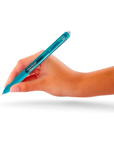 BOLIGRAFO PAPER MATE INKJOY RETRACTIL GEL PEN TRAZO 0,7MM VE.AZ.ADO