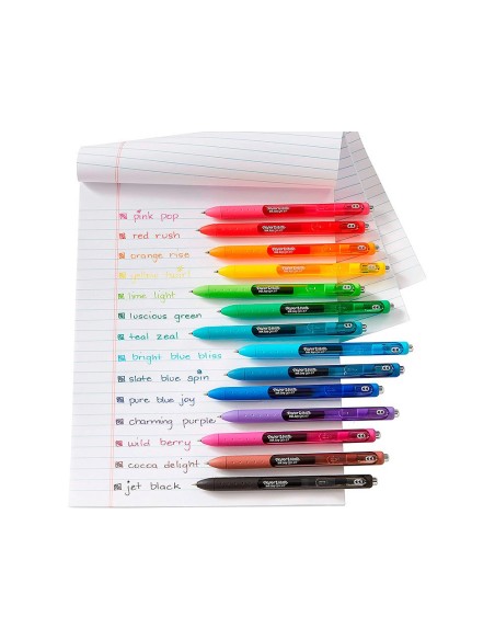 BOLIGRAFO PAPER MATE INKJOY RETRACTIL GEL PEN TRAZO 0,7MM VE.AZ.ADO