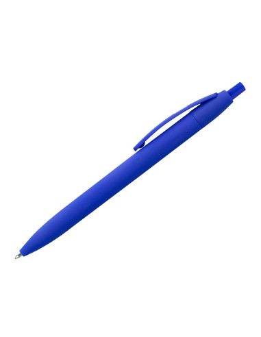 BOLIGRAFO LIDERPAPEL GUMMY TOUCH RETRACTIL 1.0 MM TINTA AZUL
