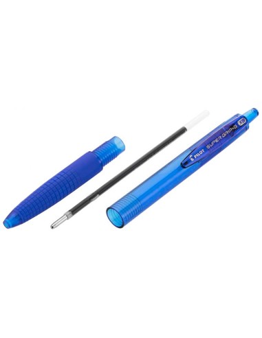 BOLIGRAFO PILOT SUPERGRIP G AZ.RETRACTIL SUJECION CAUCHO BASE ACEITE