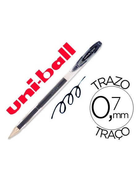 BOLIGRAFO UNI-BALL ROLLER UM-120 SIGNO 0,7 MM TINTA GEL COLOR NEGRO