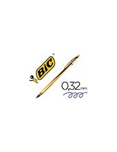 BOLIGRAFO BIC CRISTAL CELEBRATION ORO TINTA AZUL UNIDAD 921340 2