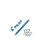 BOLIGRAFO PILOT FRIXION CLICKER BORRABLE 0,7 MM AZUL CLARO BLISTER 2