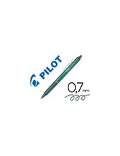 BOLIGRAFO PILOT FRIXION CLICKER BORRABLE 0,7 MM COLOR VE LIMA BLISTER 2