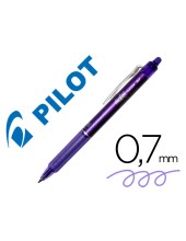BOLIGRAFO PILOT FRIXION CLICKER BORRABLE 0,7 MM COLOR VIOLETA BLISTER