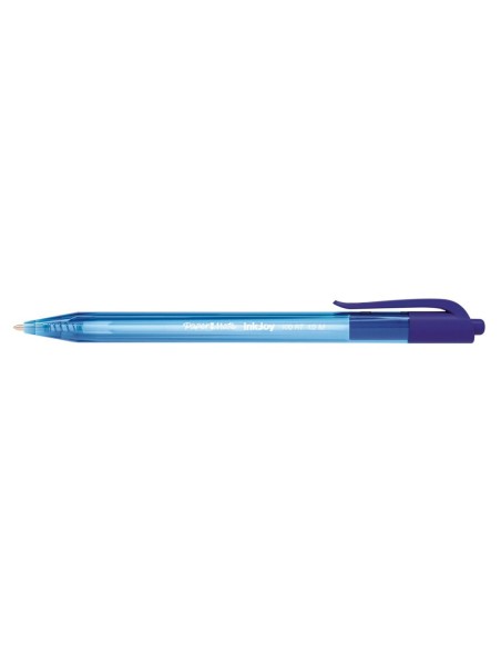 BOLIGRAFO PAPER MATE INKJOY 100 RETRACTIL PUNTA MEDIA AZUL