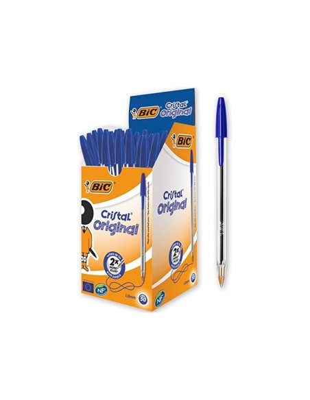 BOLIGRAFO BIC CRISTAL AZUL UD.