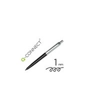 BOLIGRAFO Q-CON.COMP. METALICO RETRACTIL CLIP NG.PUNTA 1MM 2