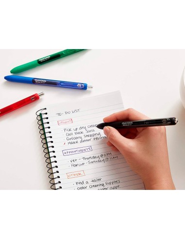 BOLIGRAFO PAPER MATE INKJOY RETRACTIL GEL PEN TRAZO 0,7 MM AZUL